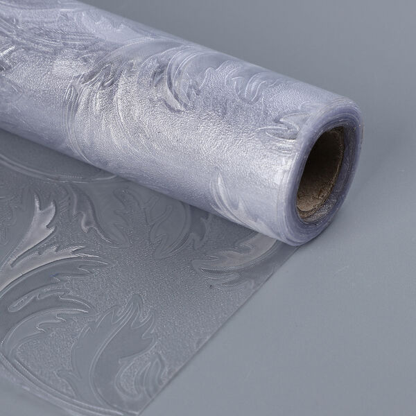 Privacy Fensterfolie, Statisch haftende, 90x185 cm, Hibiskusblüte image number 3