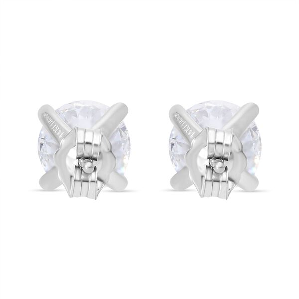 LUXURIANT VS-EF Labor Diamant Ohrringe in 585 Weißgold - 3 ct. image number 7
