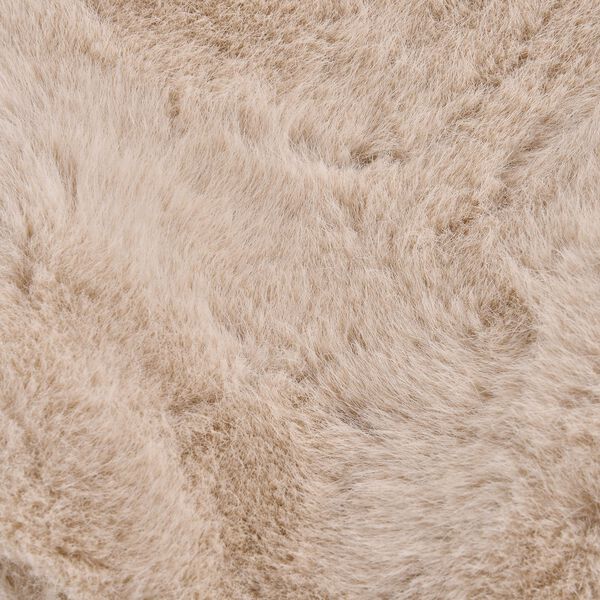 Damen Winterschal- und Hut-Set (2er-Pack) aus Kunstfell, Beige image number 5