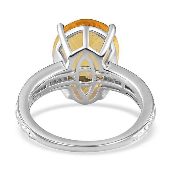 Citrin Ring 925 Silber (Gr&ouml;&szlig;e 16.00) ca. 4,27 ct image number 6