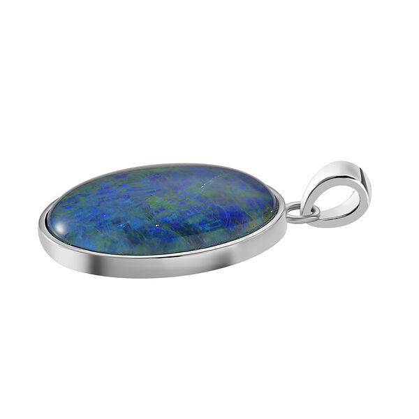 Rhapsody AAAA Boulder Opal Triplette Anh&auml;nger 950 Platin (10-15 Werktage Lieferzeit) ca. 0.71 ct image number 3