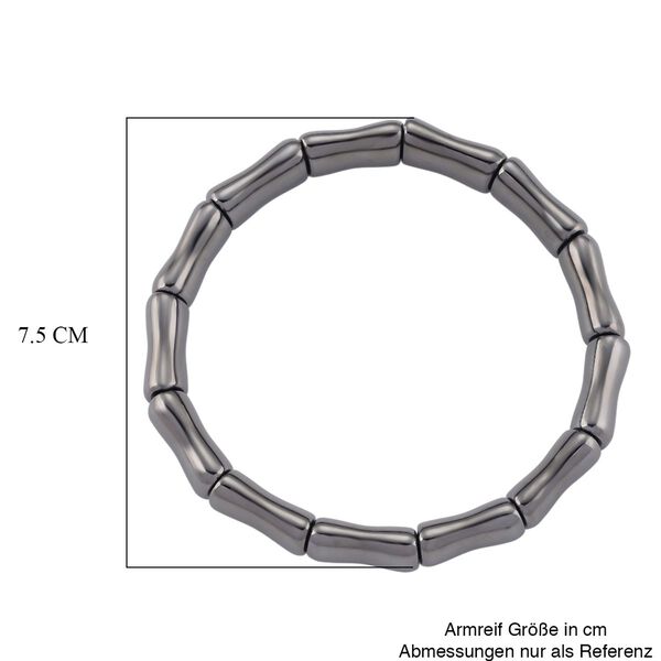 Terahertz Armband, flexibel (ca. 19 cm), ca. 130.00 ct image number 3