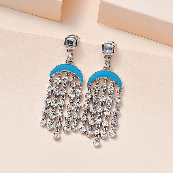 Moissanit Ohrringe - 3,16 ct. image number 6