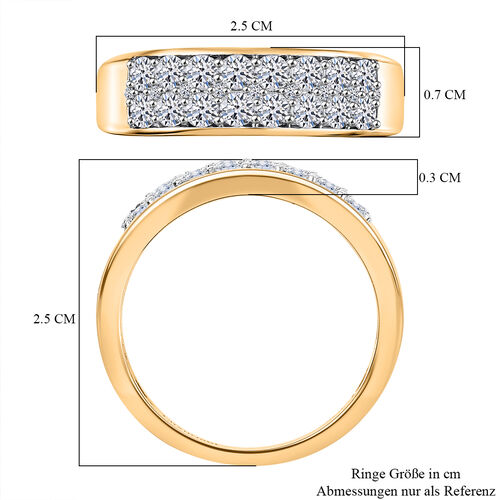 LUXURIANT DIAMOND - SGL zertifizierter VS Labor Diamant Ring  - 1 ct. image number 7