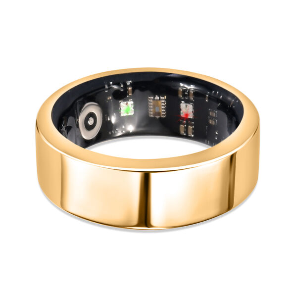 Soul Smart - V1 Smart Unisex Ring, G-Sensor, Herzfrequenzsensor, vergoldet