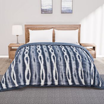 Kuschelige Winterdecke,  2,0 x 2,3 m, Grau