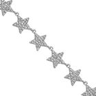 Weiße Kristall-Halskette in Silberton - 20 ct. image number 3