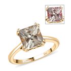 AAA Turkizit Ring 585 Gold (Größe 17.00) ca. 3,00 ct