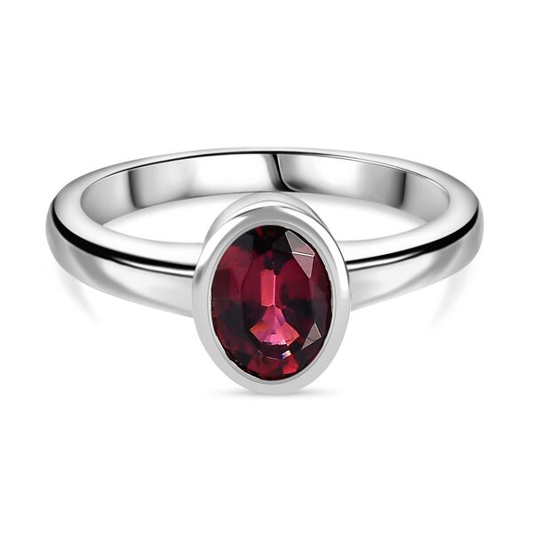 AAAA Rubellit Ring in 950 Platin - 1,05 ct.