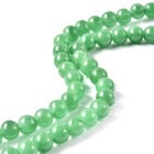 JARDIN-KOLLEKTION Perlmutt und Grüne Jade, Natürlicher Chromdiopside Halskette 50 cm 925 Silber rhodiniert ca. 279,65 ct image number 5