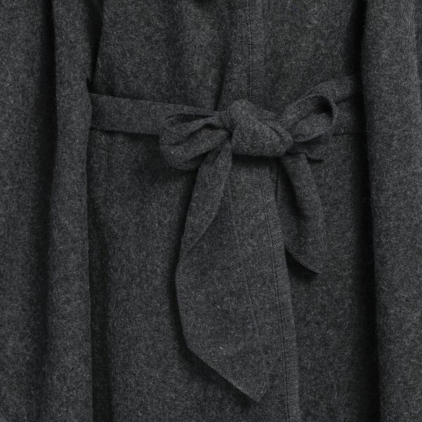 TAMSY Kunstfell Kimono, Einheitsgr&ouml;&szlig;e Dunkelgrau image number 5