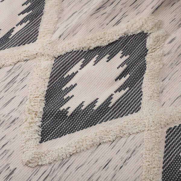 Tufting Teppich mit Quaste, Gr&ouml;&szlig;e: 57x90 cm, Beige image number 3