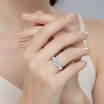 LUXURIANT IGI zertifizierter VS-EF Labor Diamant Ring - 1,50 ct.