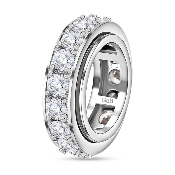 Zirkonia Eternity Anti-Stress Spinning Ring image number 5