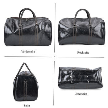 Schwarze Reisetasche