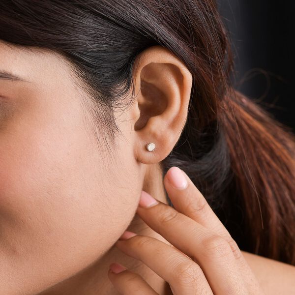 Polki Diamant Ohrstecker - 0,10 ct. image number 3