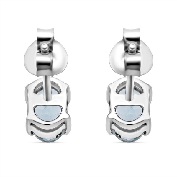 D'Joy Blautopas Ohrringe - 1 ct. image number 3