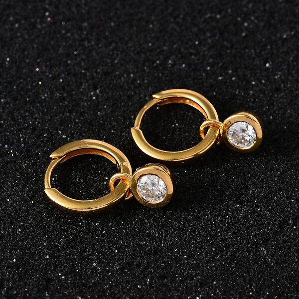 Moissanit Ohrringe - 0,90 ct. image number 1