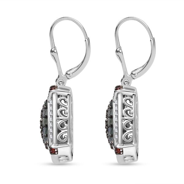 AA Alexandrit, Kaffee und weißer Zirkon Anhänger mit 45cm Kette - 2,40 ct. image number 5