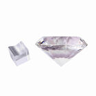 Diamantschliff weißer Glaskristall mit Ständer in Geschenkbox image number 3