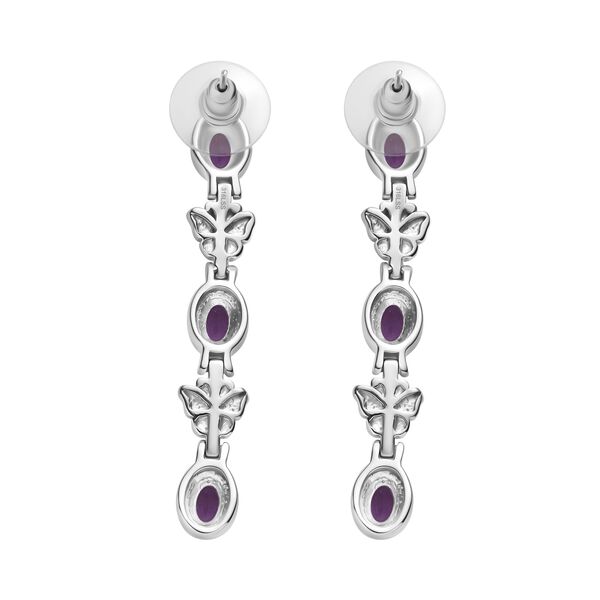 Afrikanische Amethyst Ohrringe - 2,49 ct. image number 6