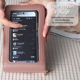 PASSAGE Crossbody Tasche, 18x6,5x11cm, Rosa