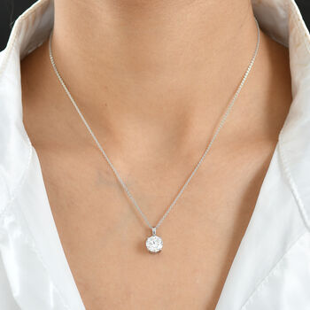 LUXURIANT VS-EF Labor Diamant Anh&auml;nger in 950 Platin - 2,05 ct.