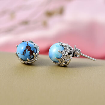 D'Joy Goldenhill T&uuml;rkis Ohrringe - 5,14 ct.