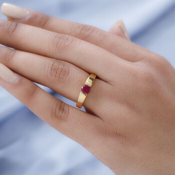 Afrikanischer Rubin-Ring - 0,78 ct.