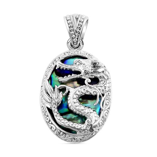Abalone Muschel Anhänger 925 Silber image number 0