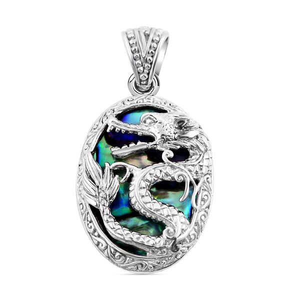 Abalone Muschel Anhänger 925 Silber image number 0