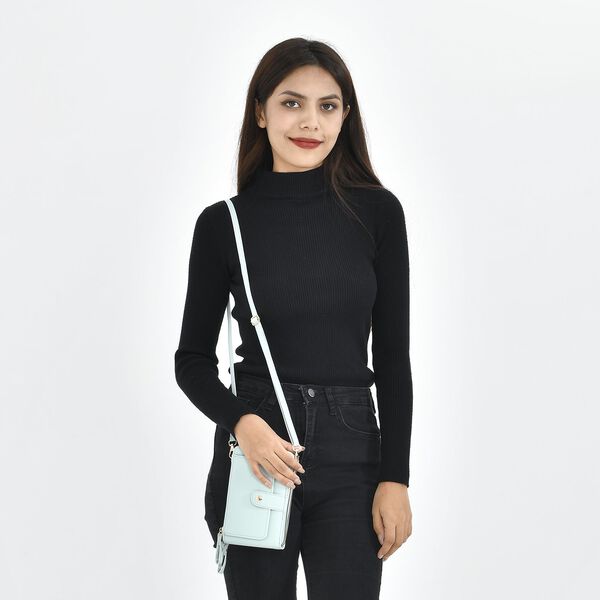 Crossbody Bag mit RFID Schutz, gr&uuml;n image number 2