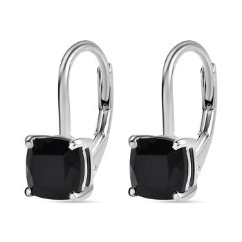 Schwarze Spinell-Ohrringe - 2,82 ct.