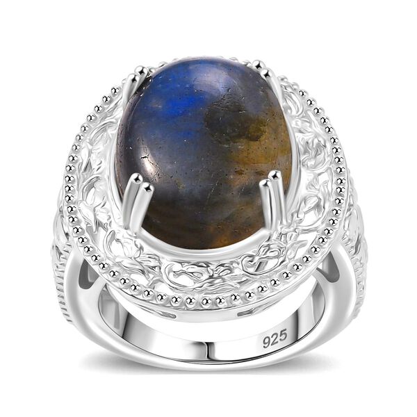 Labradorit Ring - 11,83 ct. image number 4