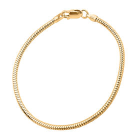 925 Silber vergoldet Armband ca. 19 cm ca. 7,99g