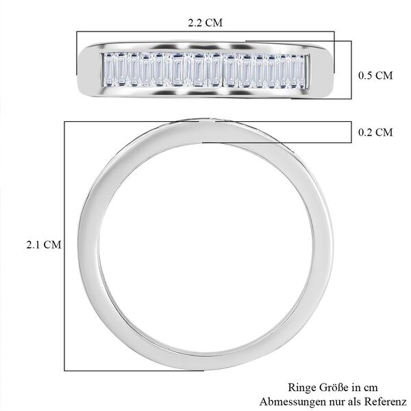 LUXURIANT SGL zertifizierter SI-GH Labor Diamant Ring - 0,75 ct. image number 7