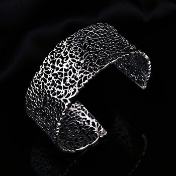 Royal Bali Kollektion- 925 Silber Armreif, 18 cm