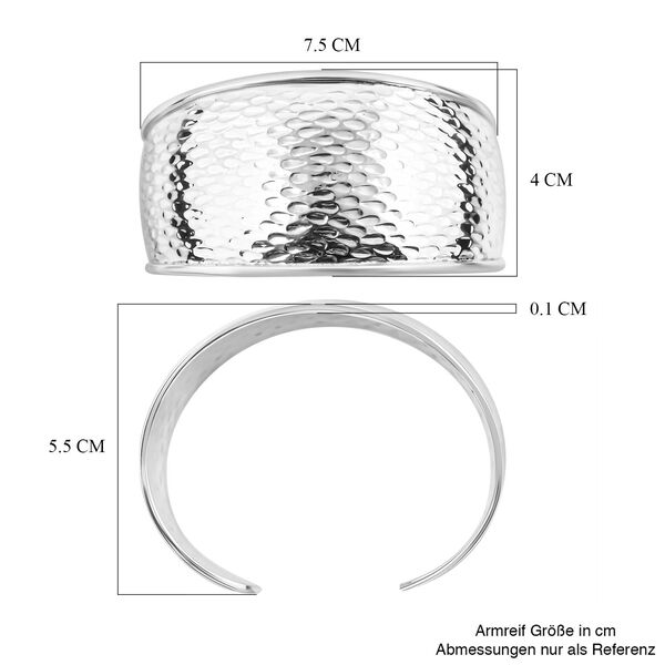 925 Silber Armreif ca. 19 cm ca. 33,52g image number 6
