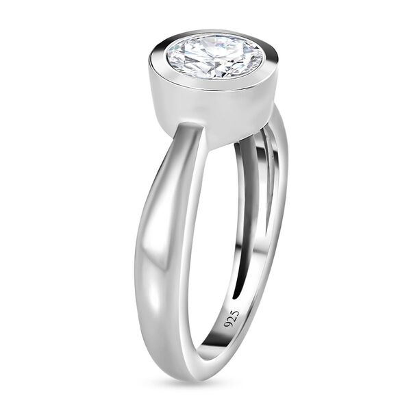 Moissanit Ring - 1,14 ct. image number 6