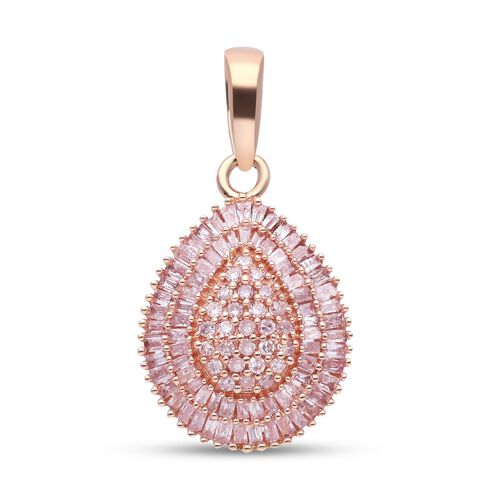 Natürlicher rosa Diamant-Anhänger, SGL zertifiziert - 0,50 ct. image number 0