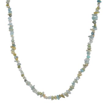 Mehrfarbige Amazonit Kette 78 cm ca. 320.00 ct