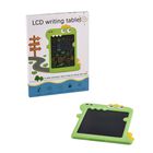 10 inch LCD Writing Tablet-Green dinosaur item Size:300*270*5(mm) display size: 198*147(mm) Battery:CR2025(Included) Material:ABS Packaging:1pc/color box