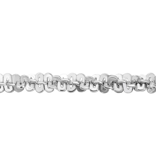 Italienisches Funkel-Armband, ca. 18.5 cm, 925 Silber image number 1
