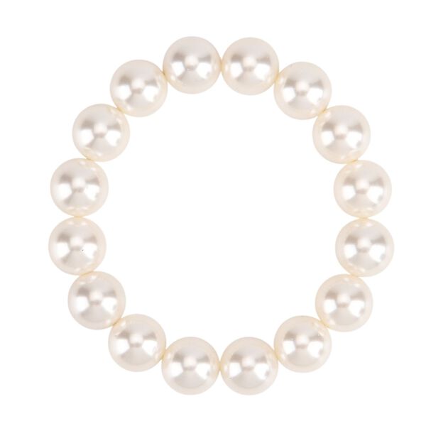 3er-Set wei&szlig;es Muschelkernperle Schmuckset image number 6