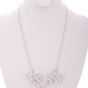 Lucy Q Splash Kollektion - Halskette, ca. 35 cm, 925 Silber rhodiniert ca. 28,00g