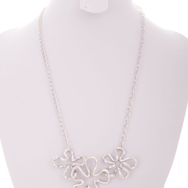 Lucy Q Splash Kollektion - Halskette, ca. 35 cm, 925 Silber rhodiniert ca. 28,00g image number 1