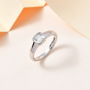 Moissanit Ring - 0,69 ct.