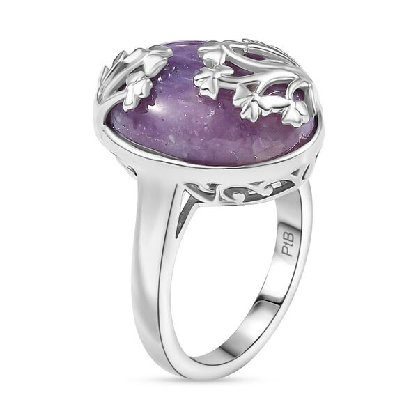 Lila gefärbter Opal Ring Messing (Größe 16.00) ca. 9,40 ct image number 4