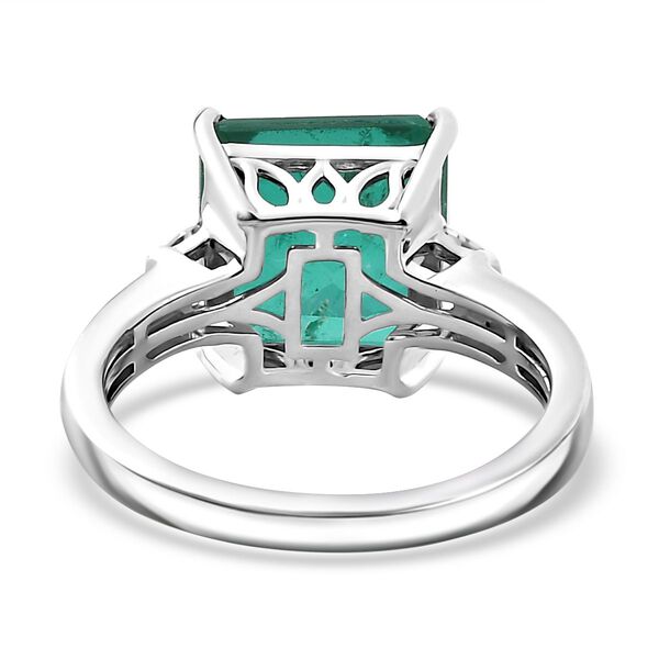 Smaragd Triplett Quarz und Topas Ring - 5,79 ct. image number 6