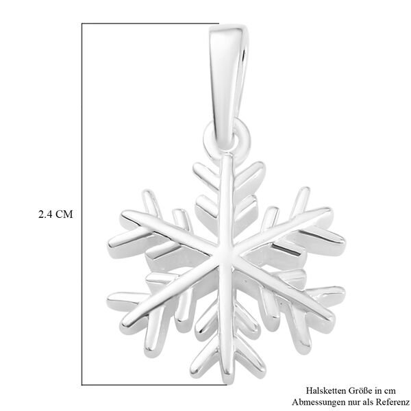 Schneeflocken-Anh&auml;nger, 925 Silber image number 6